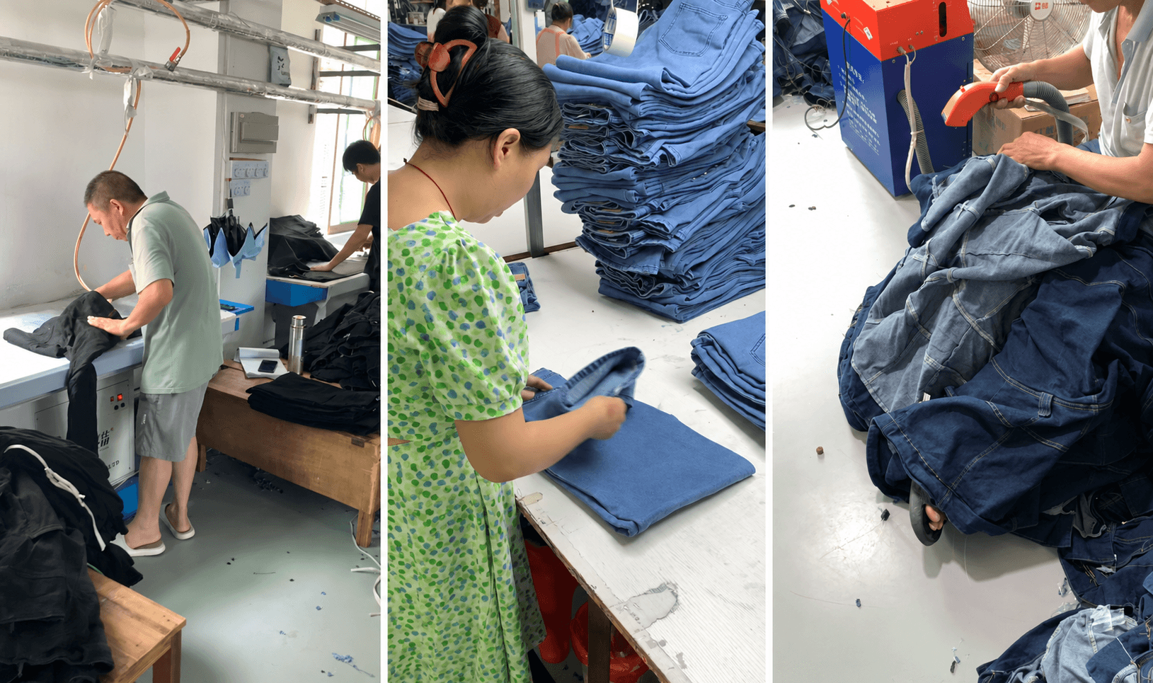 JBL Fashion denim production and quality inspection