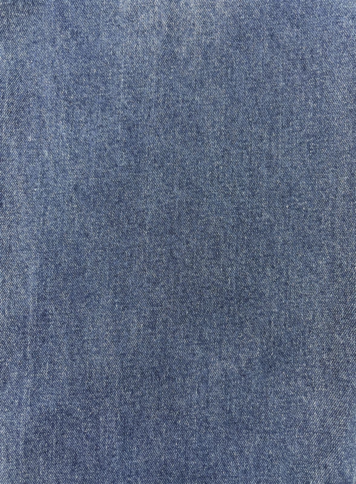 Mid blue denim wash reference